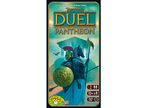 7 Wonders Duel Pantheon Expansion Svensk 